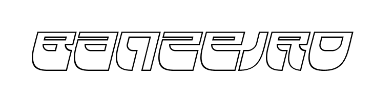 Vertical Horizon Outline Itali  Free Fonts Download