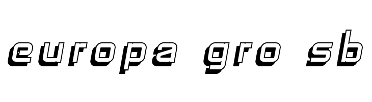 SF Fedora Titles Shadow Italic  Free Fonts Download