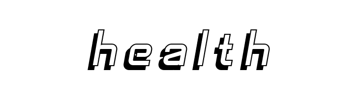 SF Fedora Titles Shadow Italic  Free Fonts Download