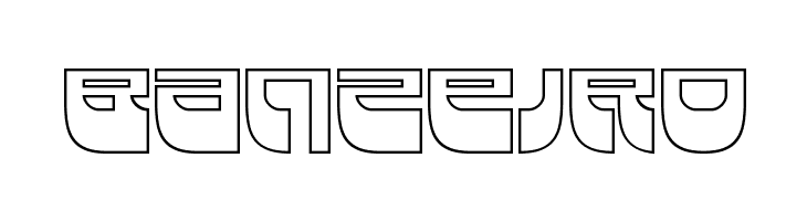 Vertical Horizon Outline  Free Fonts Download