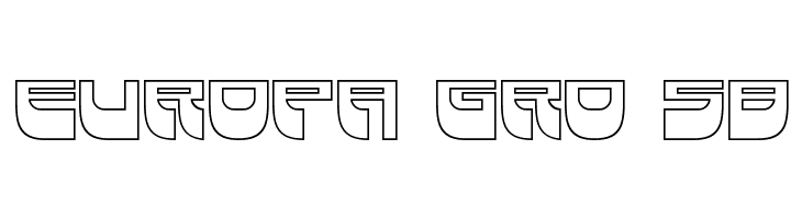 Vertical Horizon Outline  Free Fonts Download