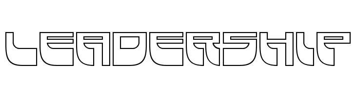 Vertical Horizon Outline  Free Fonts Download