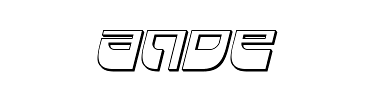 Vertical Horizon 3D Italic  Free Fonts Download