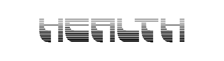 Vertical Horizon Gradient  Free Fonts Download
