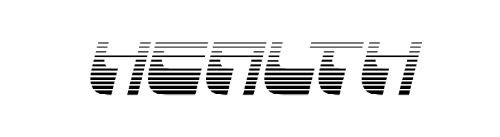 Vertical Horizon Gradient Ital  Free Fonts Download