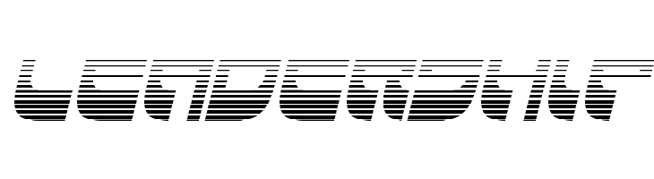 Vertical Horizon Gradient Ital  Free Fonts Download