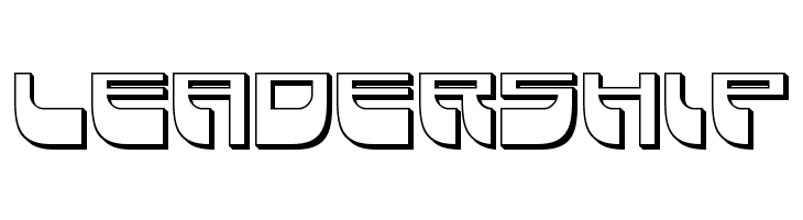 Vertical Horizon 3D  Free Fonts Download