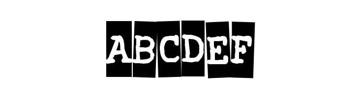 Xerography  Free Fonts Download