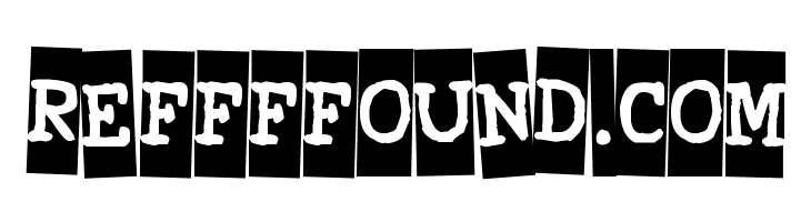 Xerography  Free Fonts Download