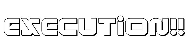 Metronauts 3D  Free Fonts Download