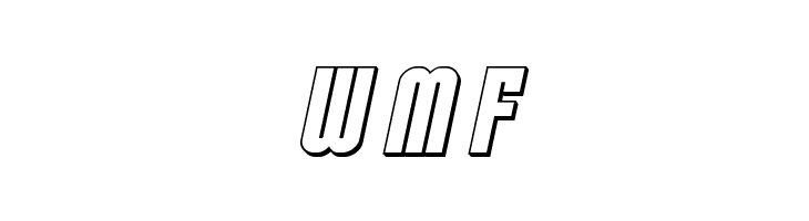 Valiant Times 3D Italic  Free Fonts Download