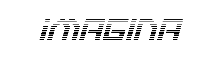 Early Warning Gradient Italic  Free Fonts Download