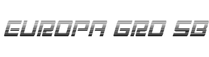 Early Warning Gradient Italic  Free Fonts Download