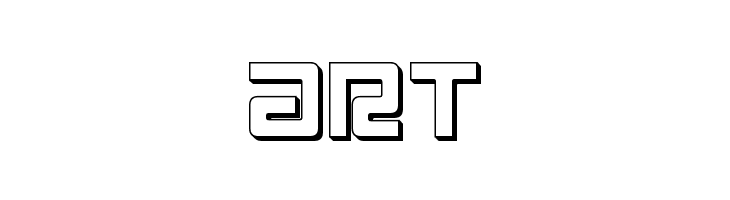 Early Warning 3D  Free Fonts Download
