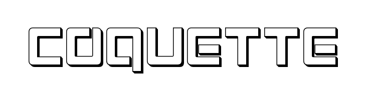 Early Warning 3D  Free Fonts Download