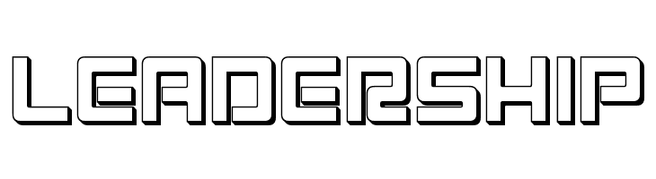 Early Warning 3D  Free Fonts Download