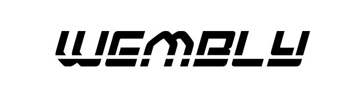 Early Warning Laser Italic  Free Fonts Download