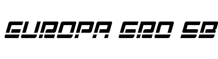 Early Warning Laser Italic  Free Fonts Download