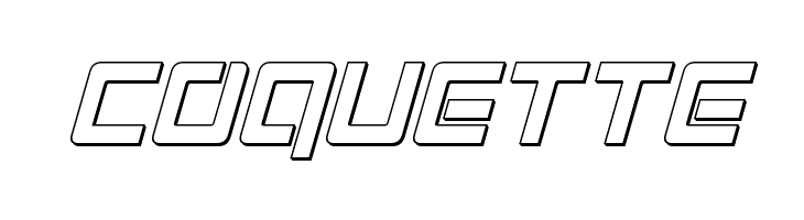 Early Warning Outline Italic  Free Fonts Download