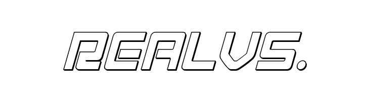 Early Warning Outline Italic  Free Fonts Download