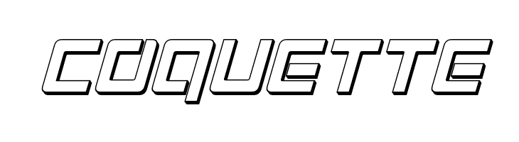 Early Warning 3D Italic  Free Fonts Download