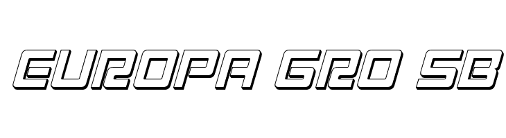 Early Warning 3D Italic  Free Fonts Download