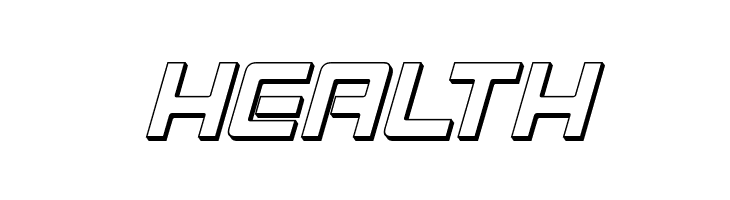 Early Warning 3D Italic  Free Fonts Download