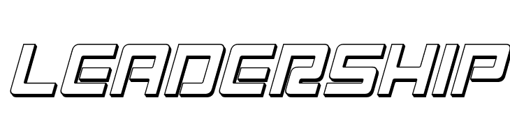 Early Warning 3D Italic  Free Fonts Download