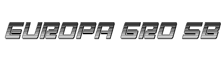 Early Warning Chrome Italic  Free Fonts Download