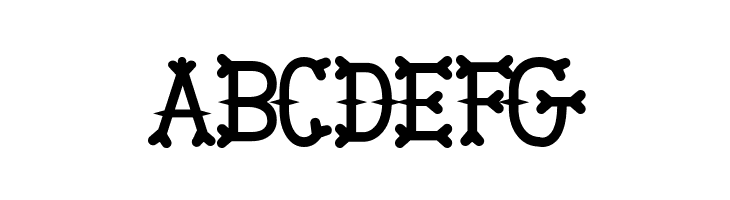 BikerBones  Free Fonts Download