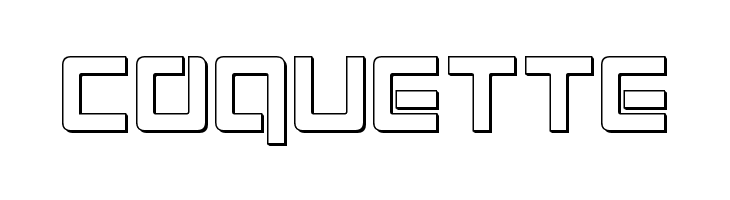 Early Warning Outline  Free Fonts Download