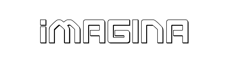 Early Warning Outline  Free Fonts Download