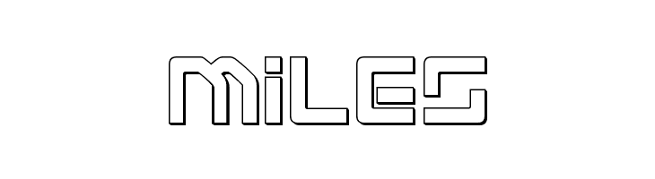 Early Warning Outline  Free Fonts Download