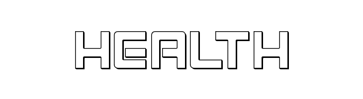 Early Warning Outline  Free Fonts Download