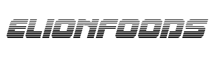 Laser Corps Gradient Italic  Free Fonts Download