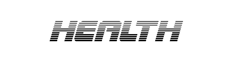 Laser Corps Gradient Italic  Free Fonts Download