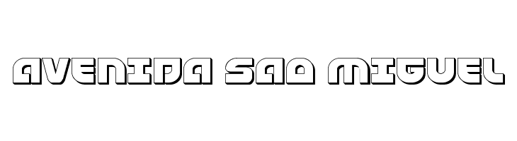 Laser Corps 3D  Free Fonts Download