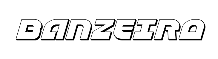 Laser Corps 3D Italic  Free Fonts Download