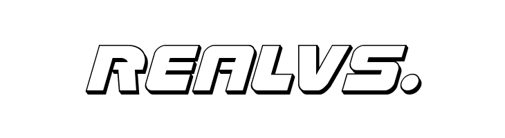 Laser Corps 3D Italic  Free Fonts Download