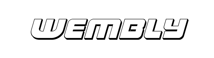 Laser Corps 3D Italic  Free Fonts Download