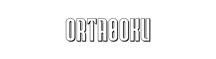 Janulus Caps 3D  Free Fonts Download