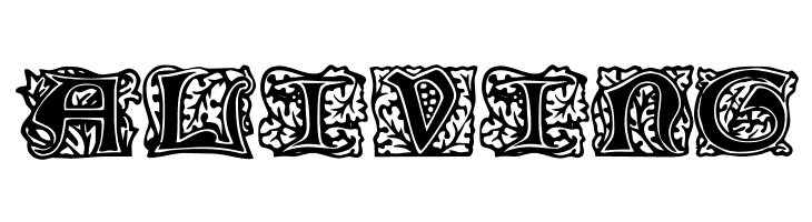 Chaucerian Initials  Free Fonts Download