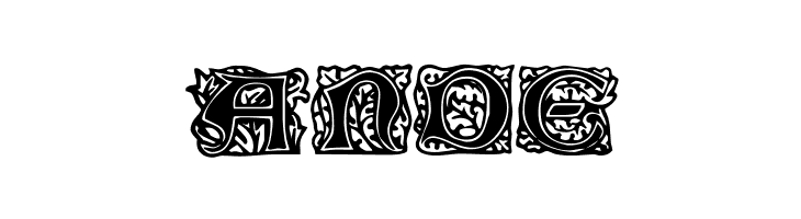 Chaucerian Initials  Free Fonts Download