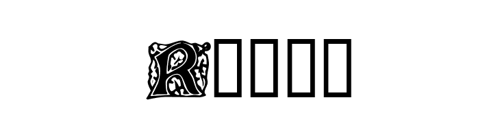 Chaucerian Initials  Free Fonts Download