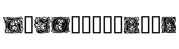 Chaucerian Initials  Free Fonts Download