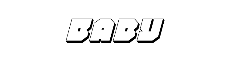 Turtle Mode 3D Italic  Free Fonts Download