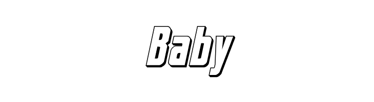 Captain Canaveral 3D Italic  Free Fonts Download