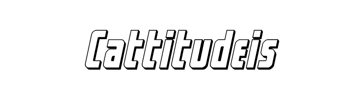 Captain Canaveral 3D Italic  Free Fonts Download