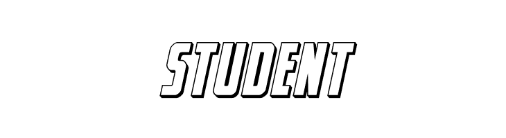 Captain Canaveral 3D Italic  Free Fonts Download