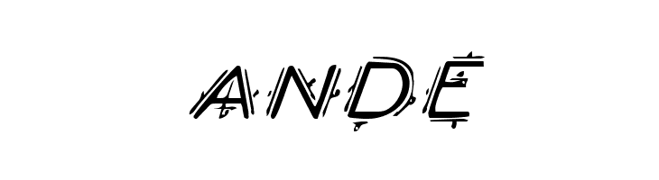 Berserker Italic  Free Fonts Download